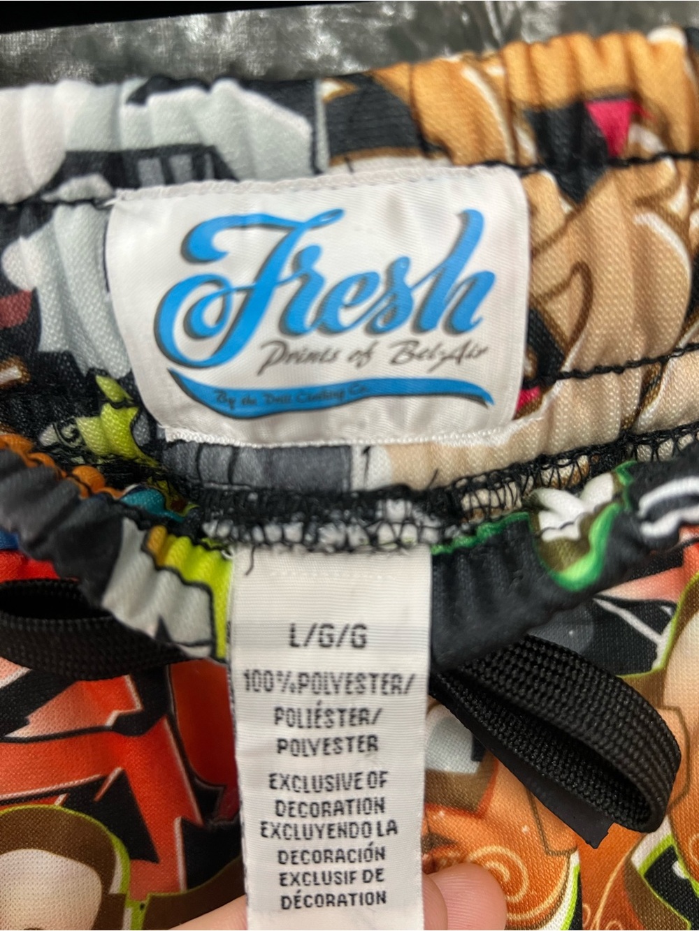 Fresh Multicolor Graffiti Print Joggers - Picture 2 of 8